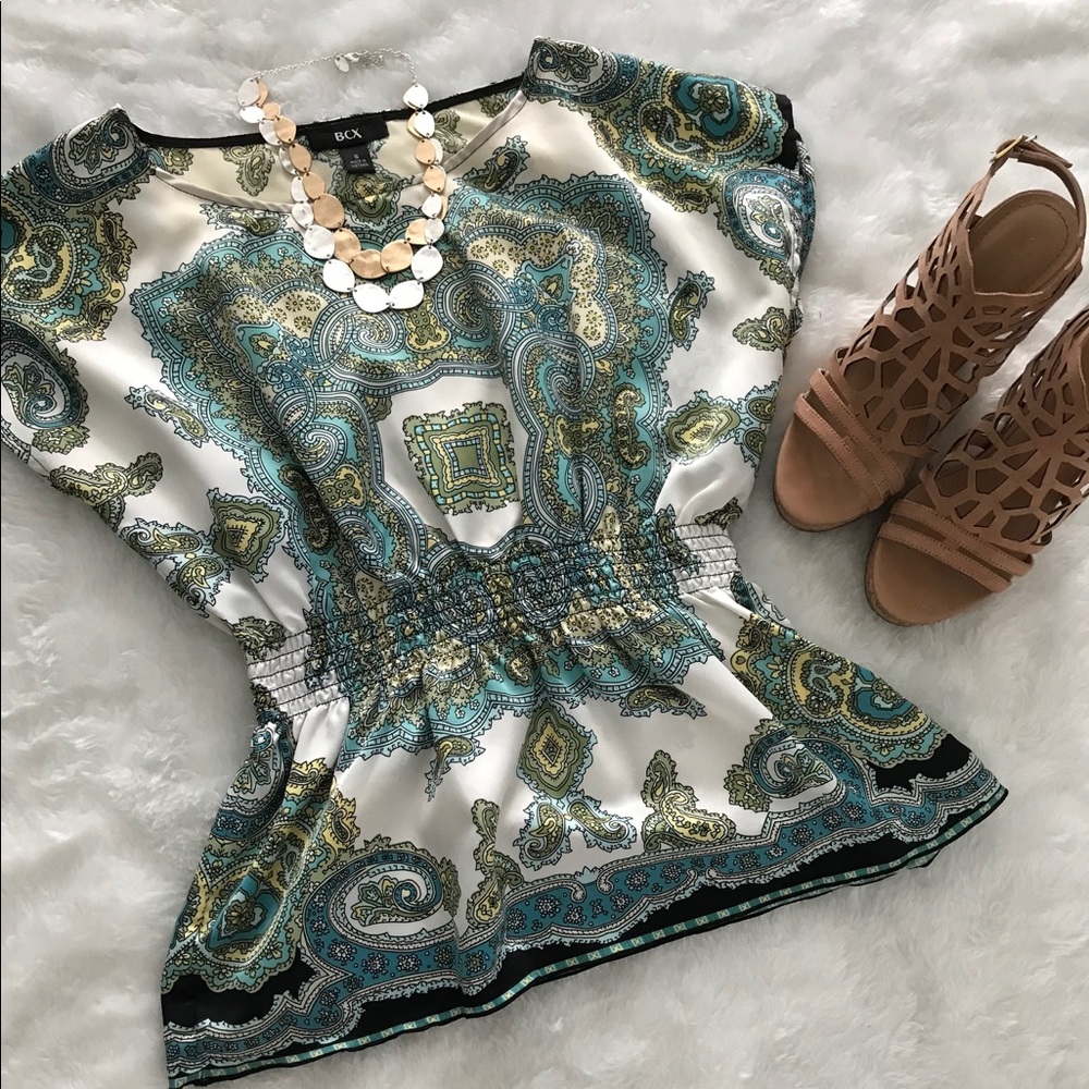 SOLD! NWOT BCX Peplum Blouse